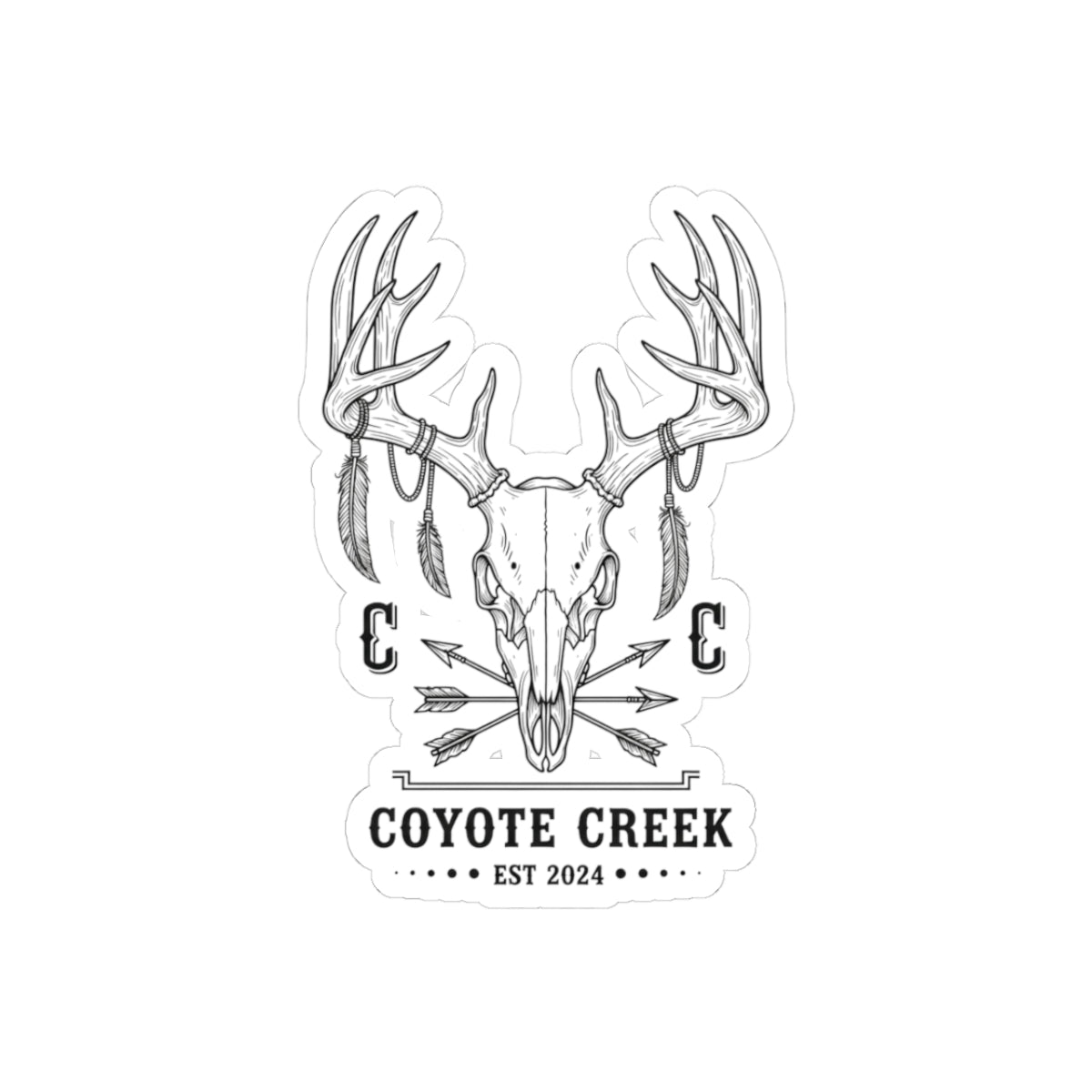 Coyote Creek Kiss-Cut Stickers