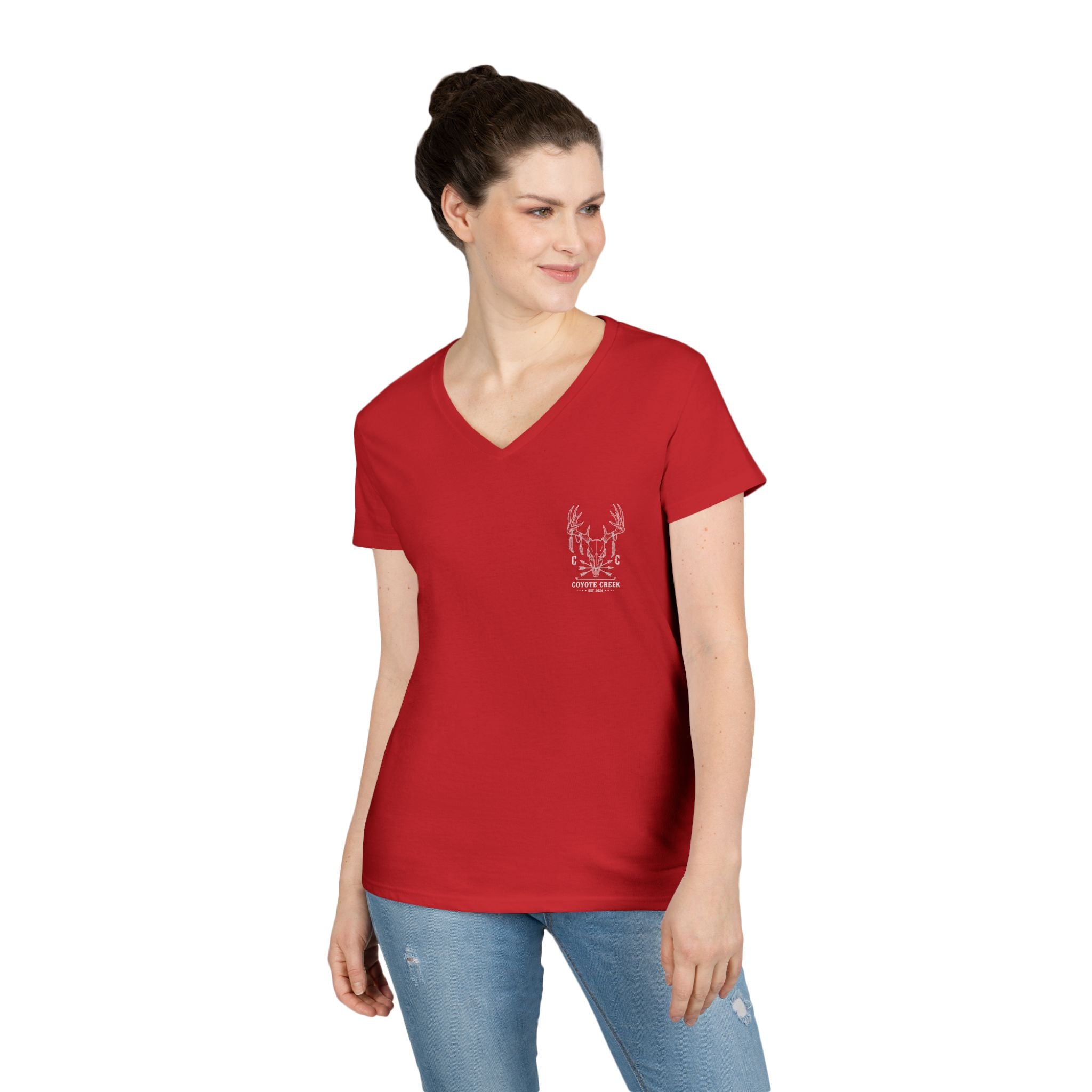 Coyote Creek Ladies' V-Neck T-Shirt