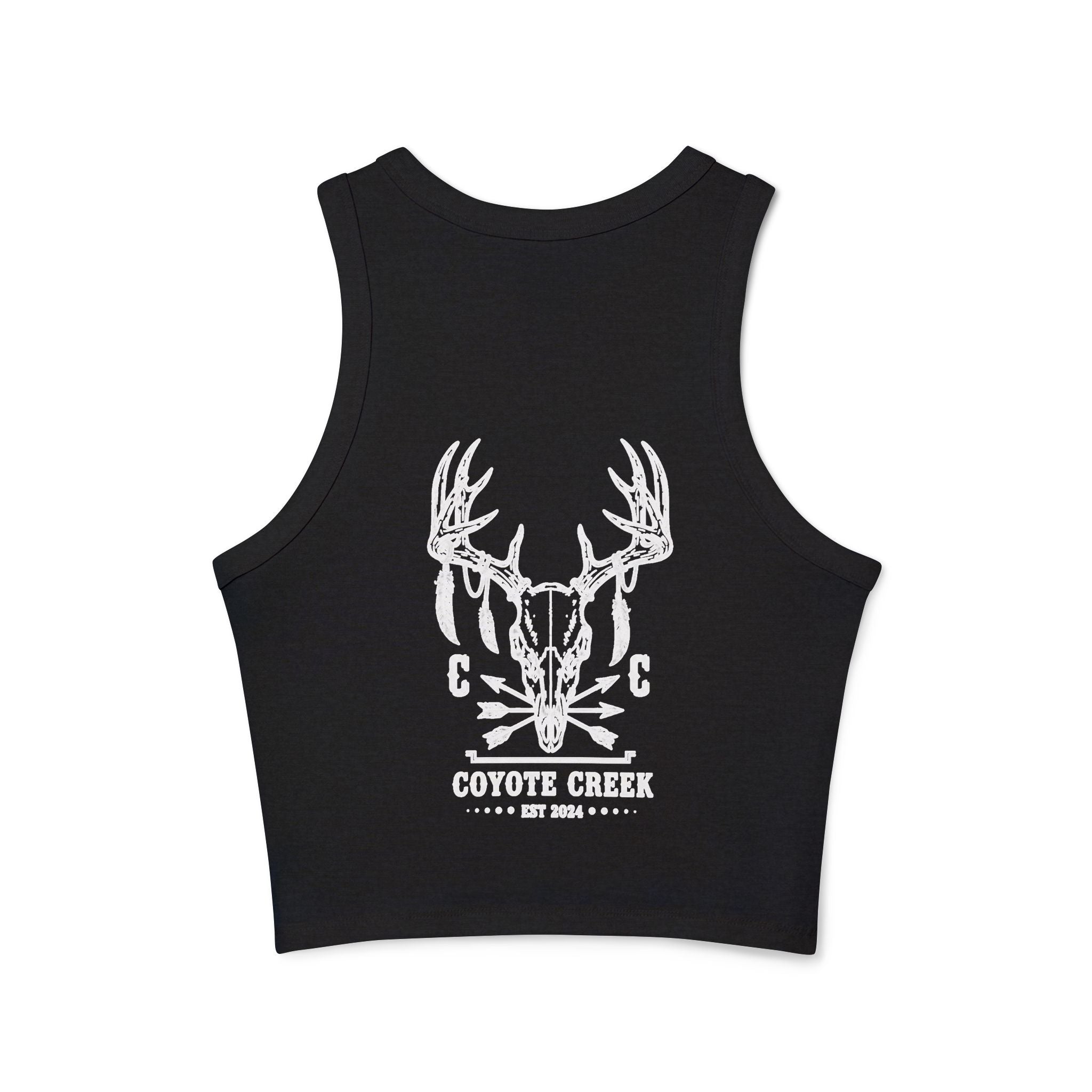 Coyote Creek Women's Micro Rib Racer Tank Top