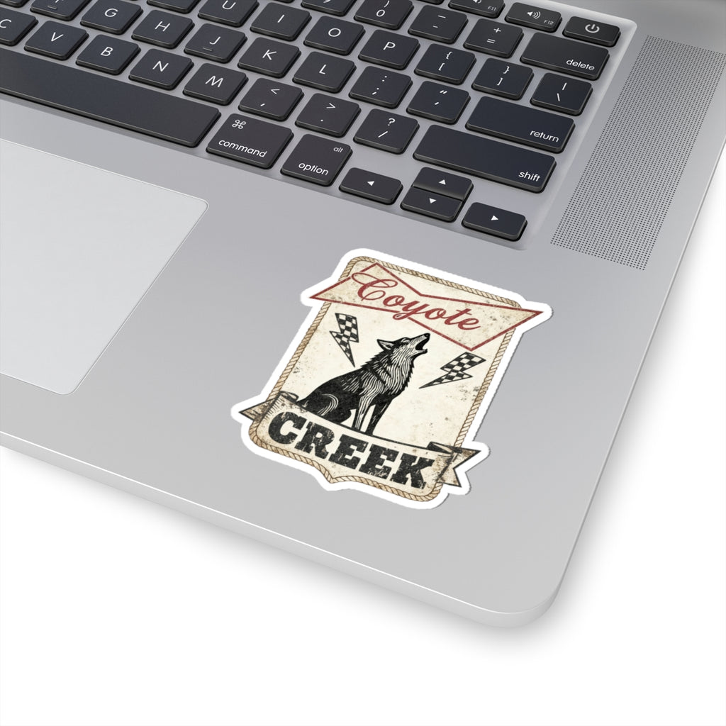 Vintage Coyote Creek Stickers