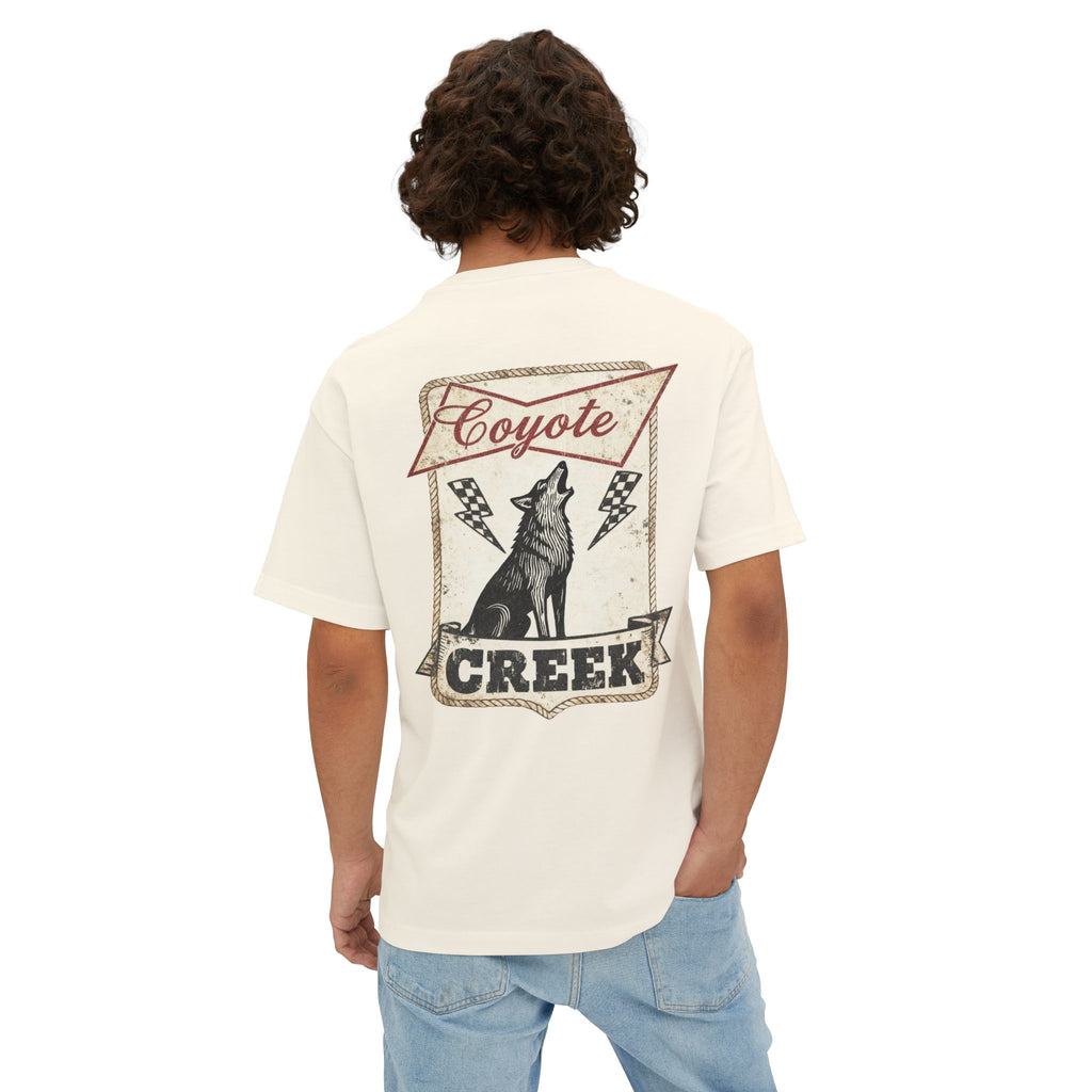 Retro Coyote Creek  Box Tee