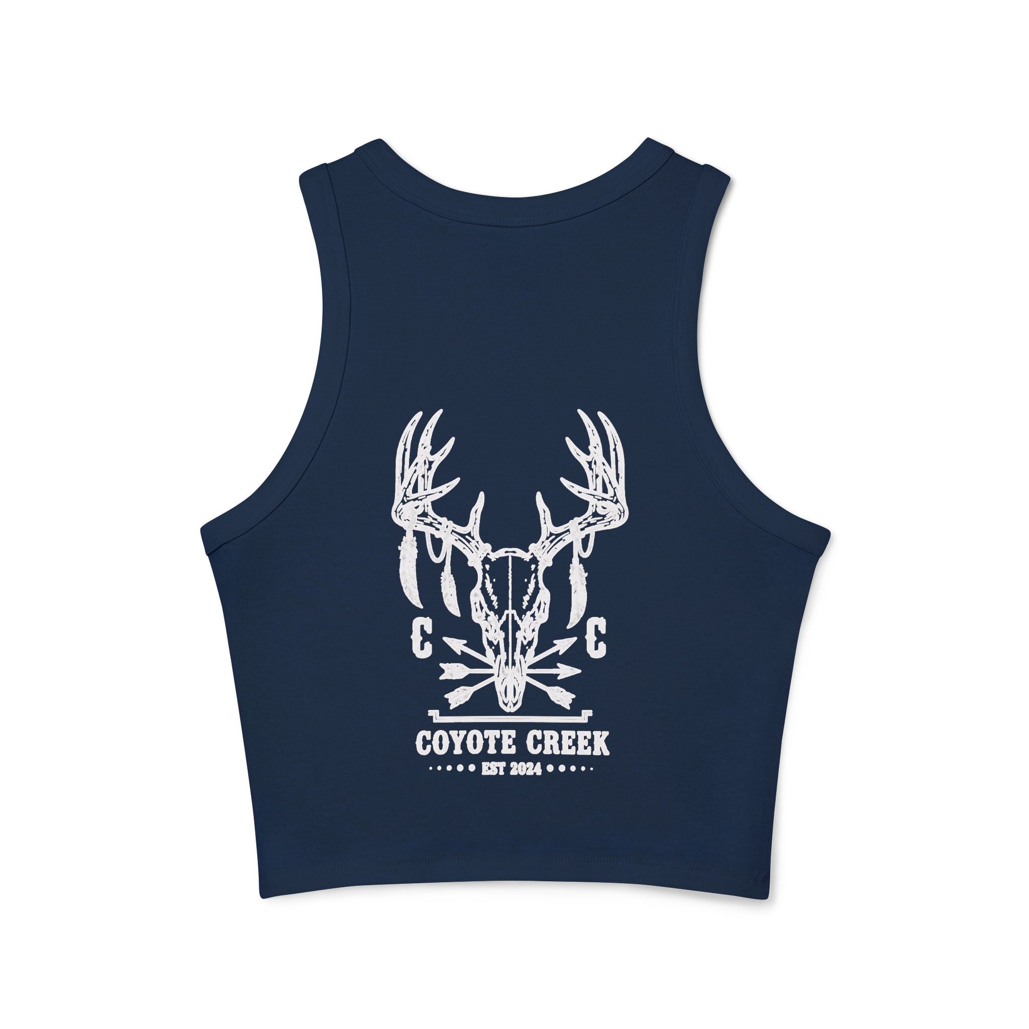 Coyote Creek Women's Micro Rib Racer Tank Top