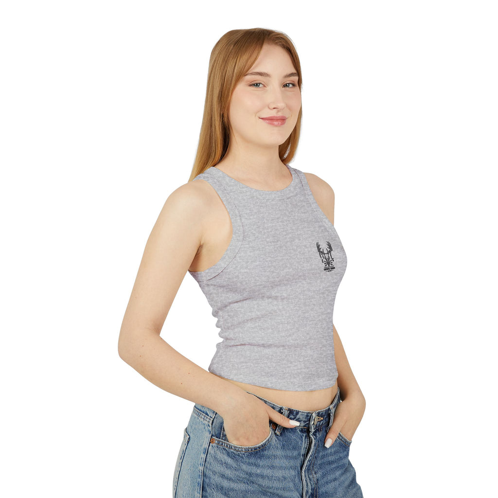 Coyote Creek Women's Micro Rib Racer Tank Top