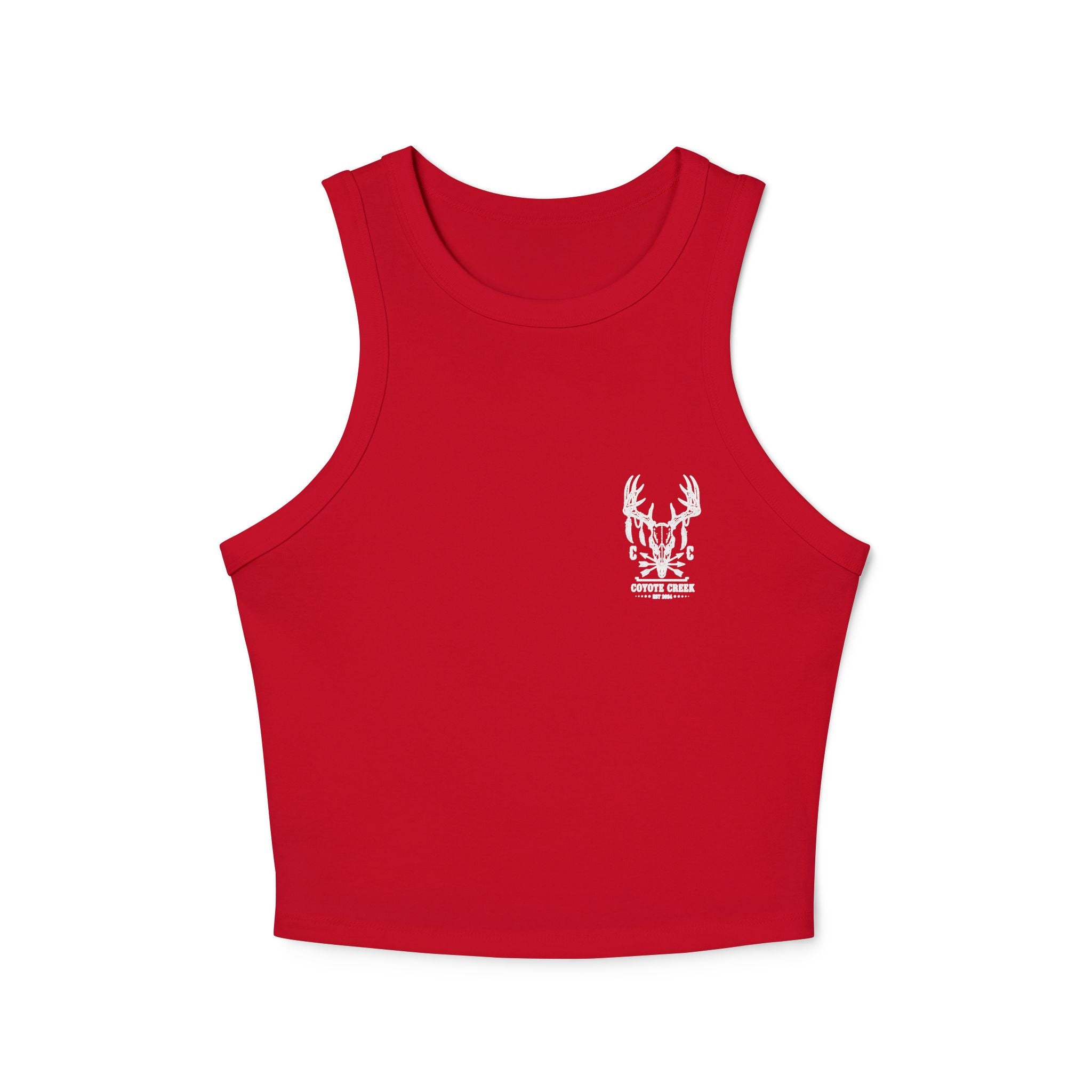 Coyote Creek Women's Micro Rib Racer Tank Top