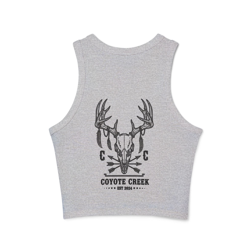 Coyote Creek Women's Micro Rib Racer Tank Top