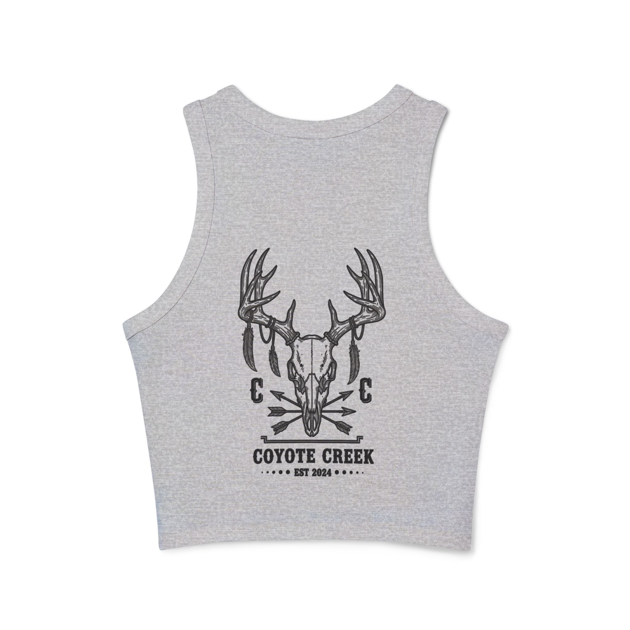 Coyote Creek Women's Micro Rib Racer Tank Top