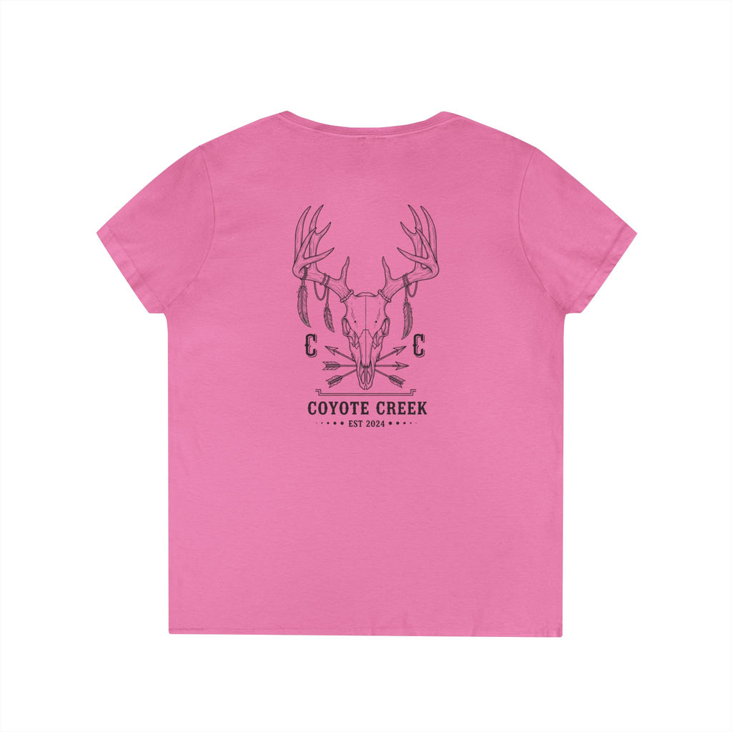 Coyote Creek Ladies' V-Neck T-Shirt