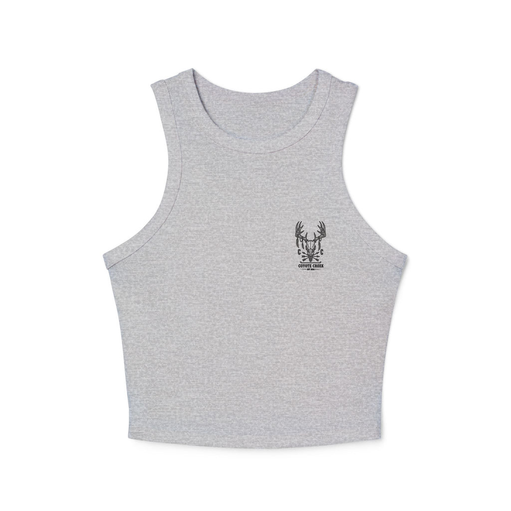 Coyote Creek Women's Micro Rib Racer Tank Top