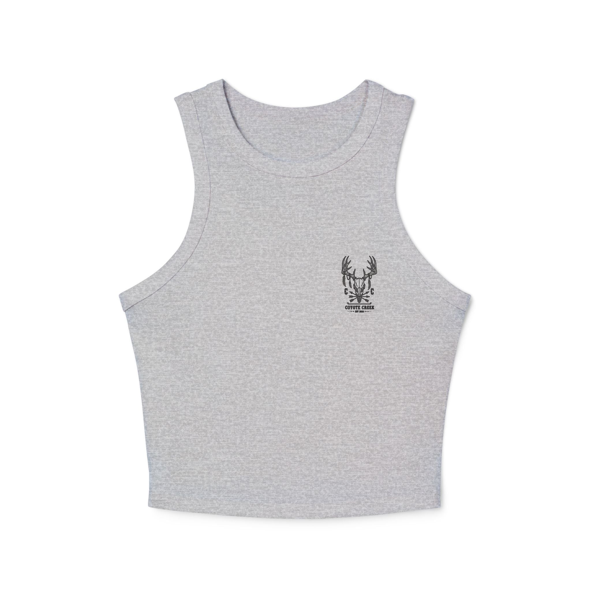 Coyote Creek Women's Micro Rib Racer Tank Top