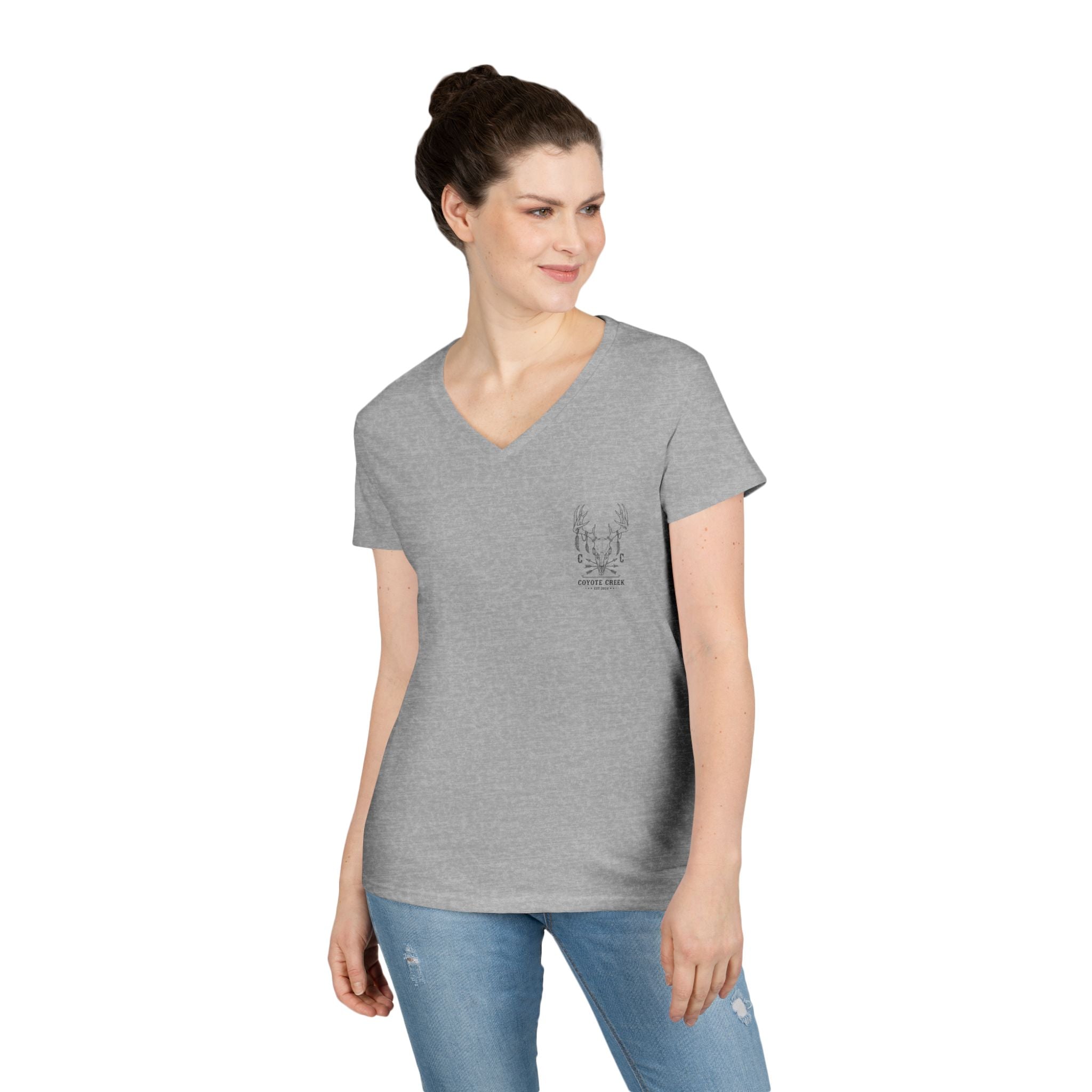 Coyote Creek Ladies' V-Neck T-Shirt