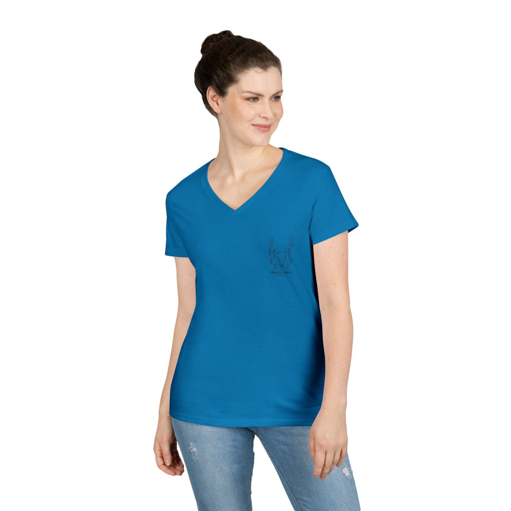 Coyote Creek Ladies' V-Neck T-Shirt