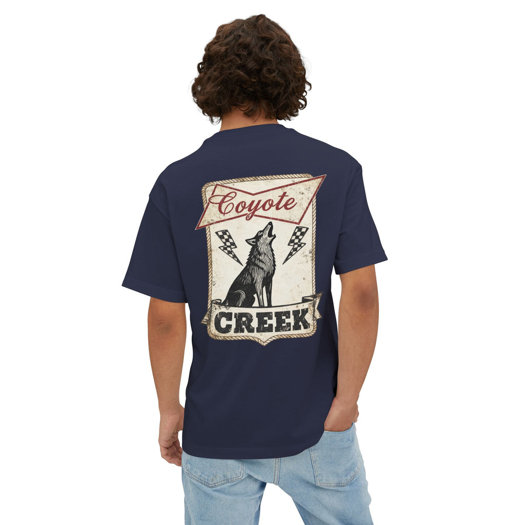 Retro Coyote Creek  Box Tee