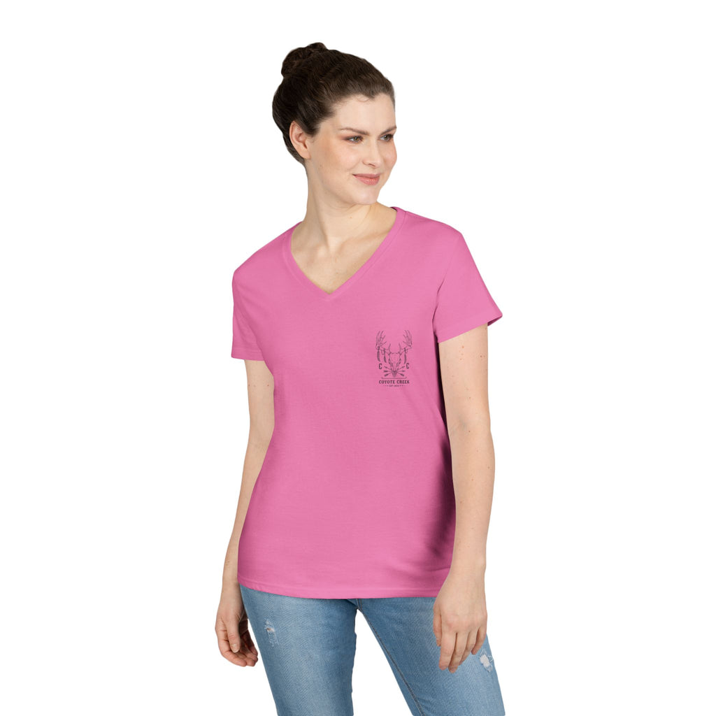 Coyote Creek Ladies' V-Neck T-Shirt