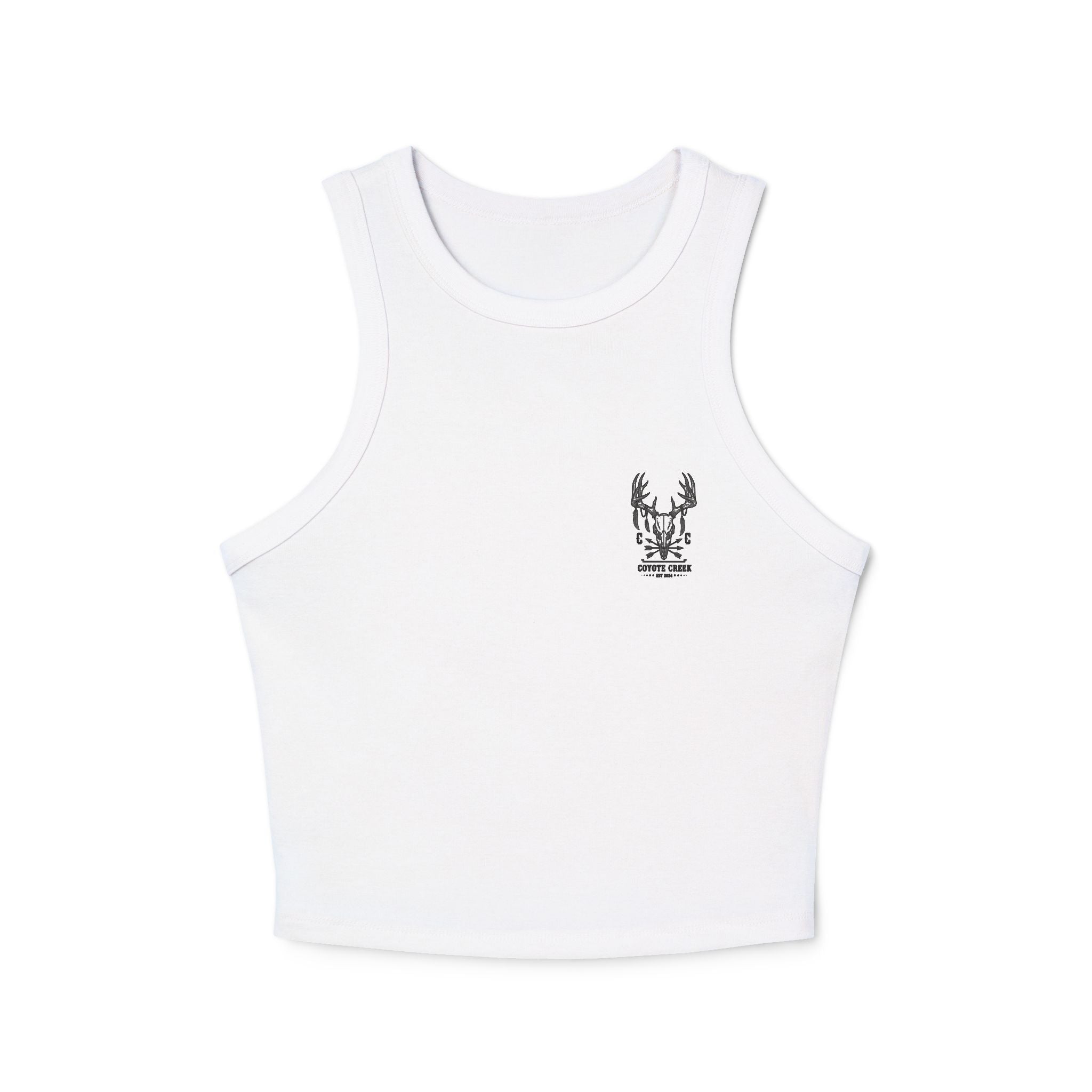 Coyote Creek Women's Micro Rib Racer Tank Top