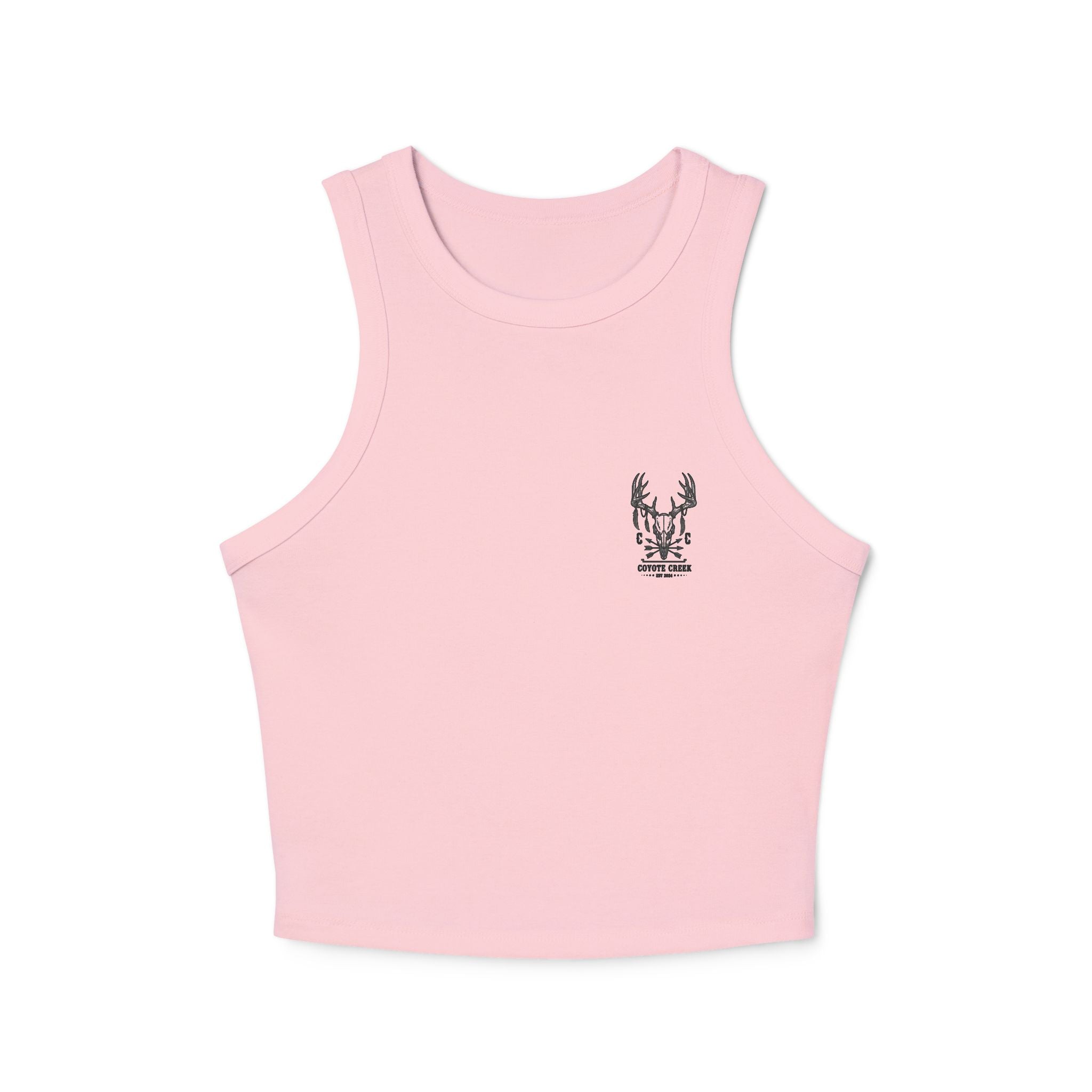 Coyote Creek Women's Micro Rib Racer Tank Top