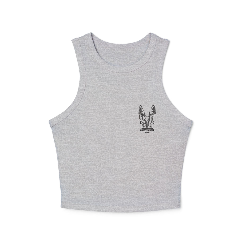 Retro Coyote Creek Women's Micro Rib Racer Tank Top