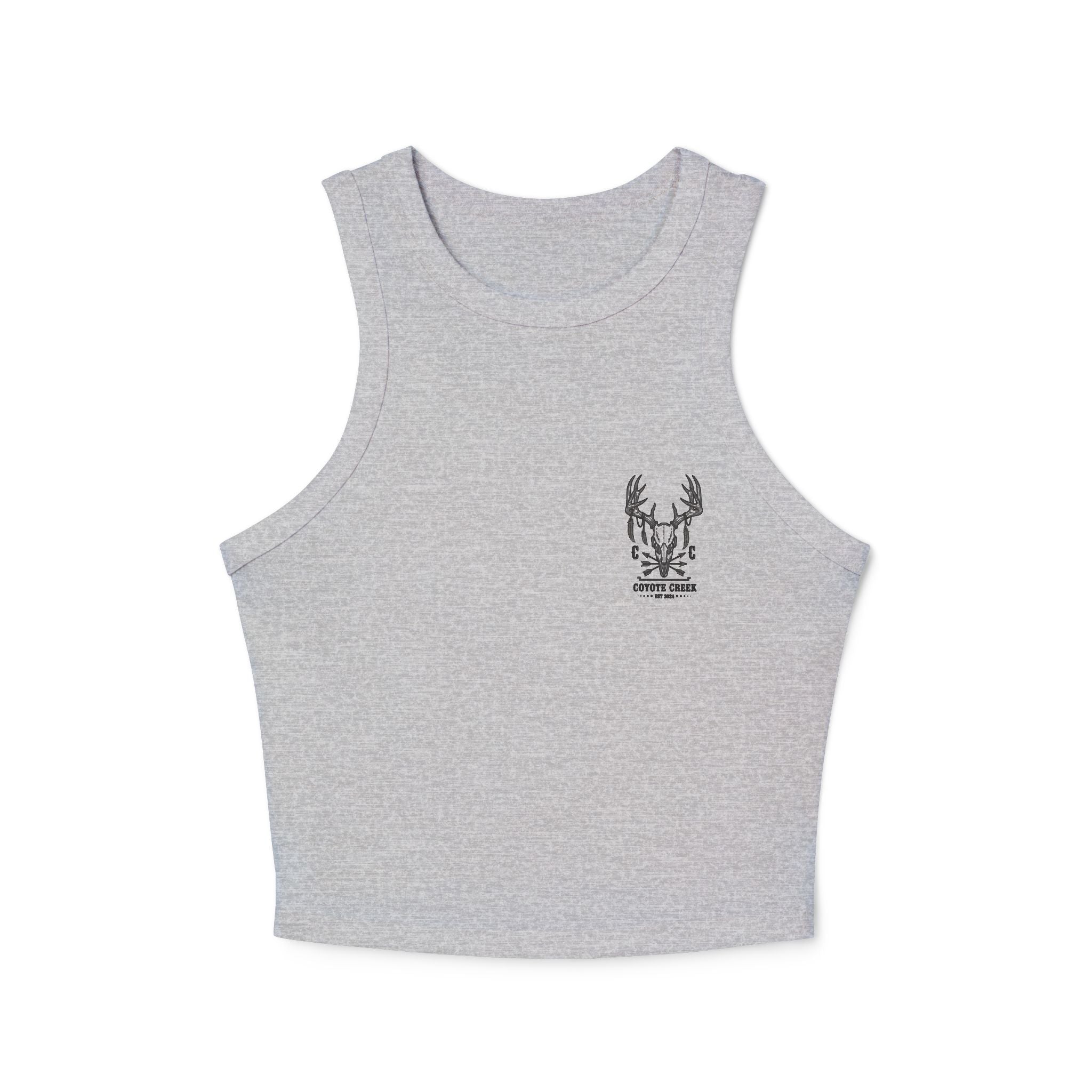 Retro Coyote Creek Women's Micro Rib Racer Tank Top
