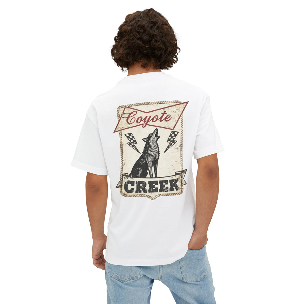 Retro Coyote Creek  Box Tee