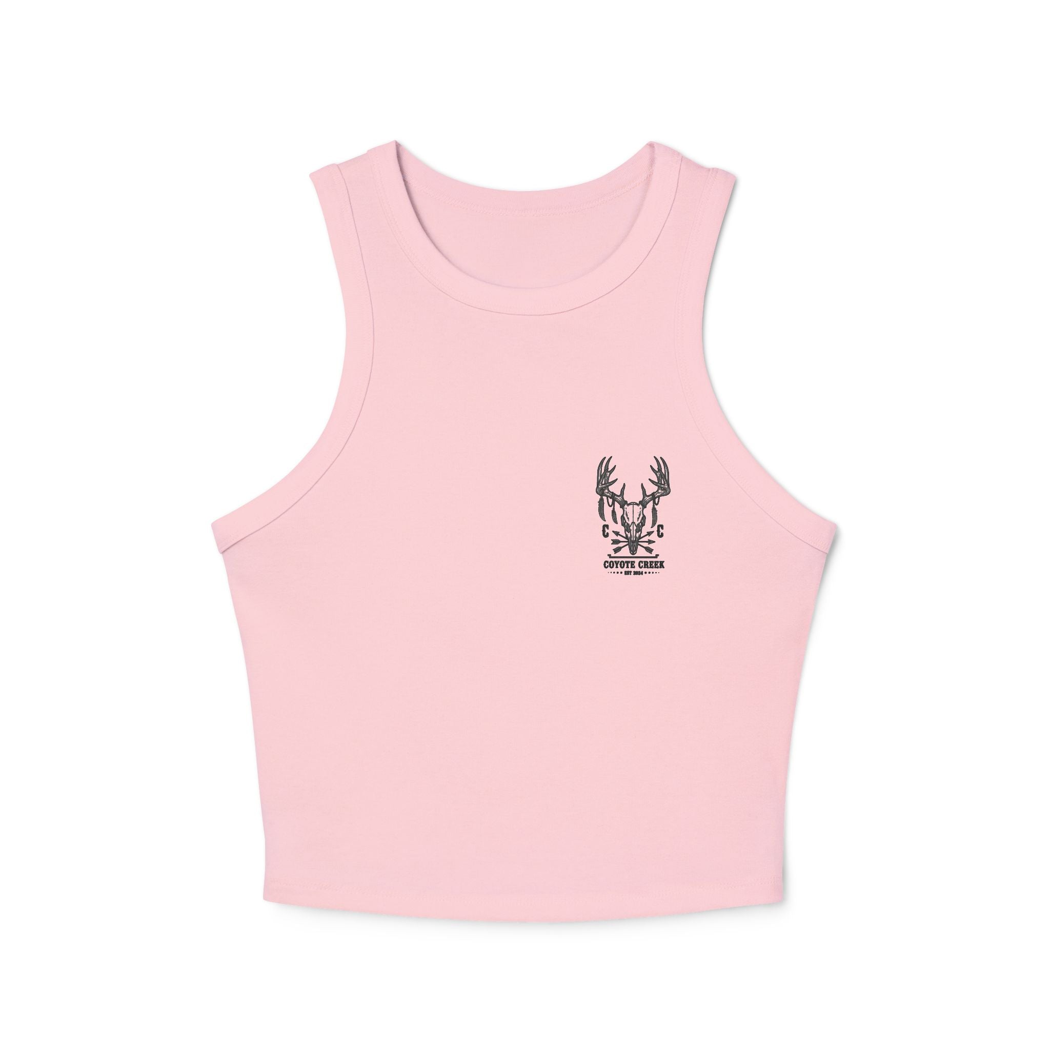 Retro Coyote Creek Women's Micro Rib Racer Tank Top