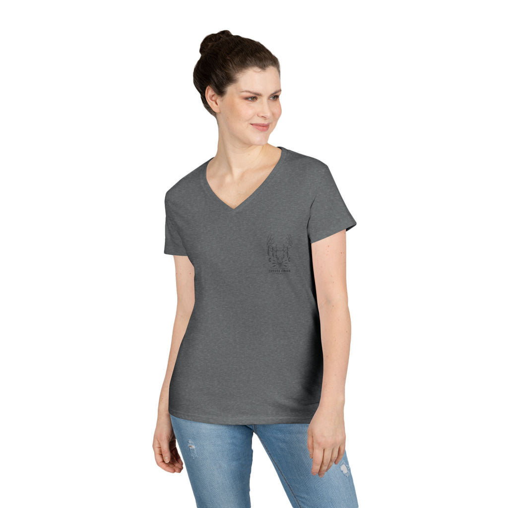 Coyote Creek Ladies' V-Neck T-Shirt